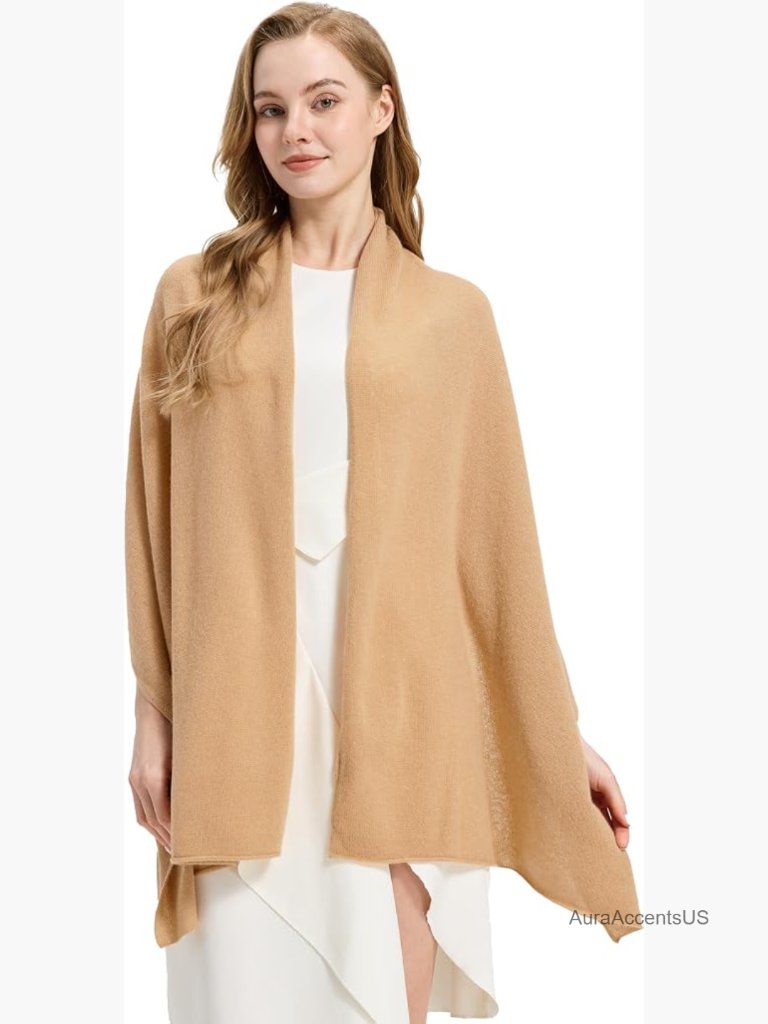 Luxury Cashmere Shawl Wrap Pashmina Scarf Lightweight Travel